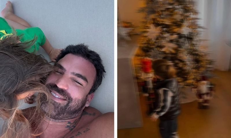 Δημήτρης Αλεξάνδρου: Στόλισε χριστουγεννιάτικο δέντρο κι έκανε έκπληξη στον Πάρη