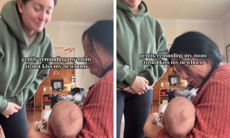 Νέα μαμά εμπόδισε τη γιαγιά να φιλήσει το νεογέννητο μωρό και δίχασε το διαδίκτυο
