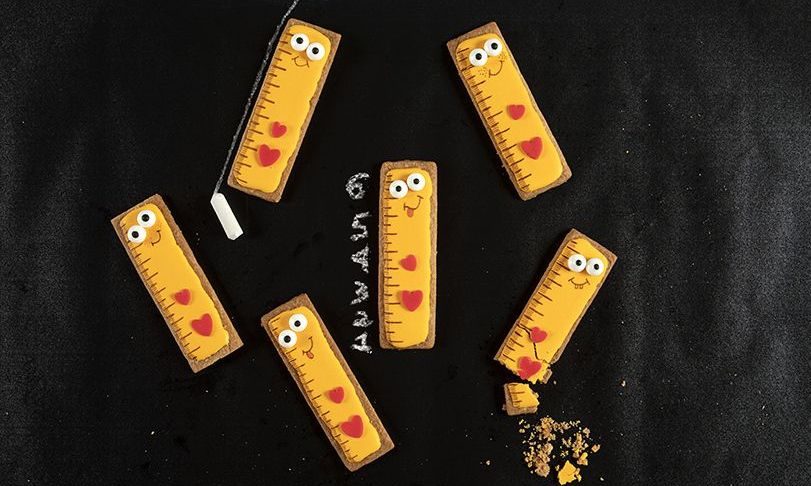 Παιδικά μπισκότα χάρακας - Τα παιδιά θα ενθουσιαστούν