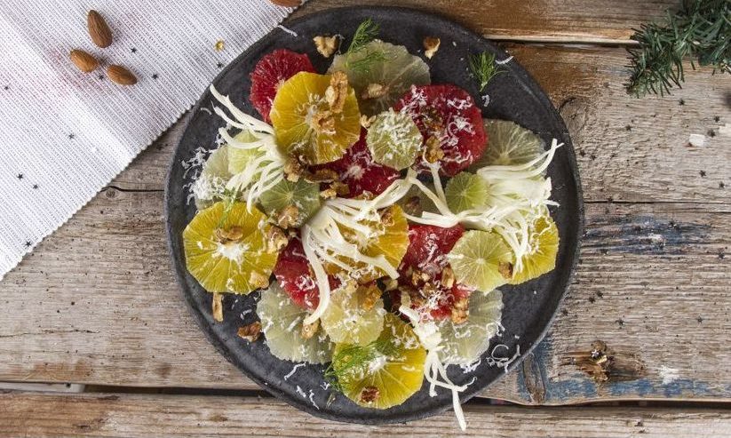 Δροσερή σαλάτα εσπεριδοειδών με φινόκιο