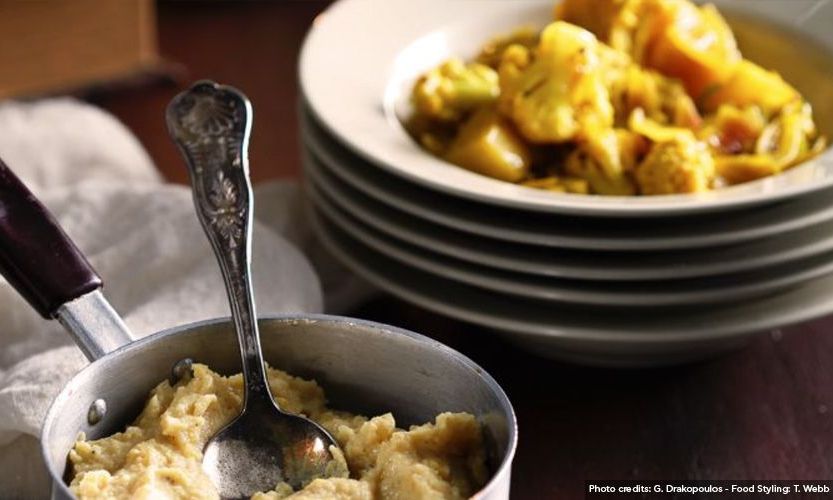 Συνταγή για πατάτες και κουνουπίδι κατσαρόλας από τον Άκη Πετρετζίκη