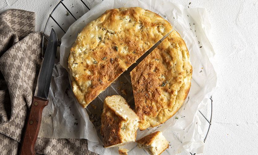 Εύκολη τυρόπιτα χωρίς φύλλο - Πώς θα τη φτιάξετε