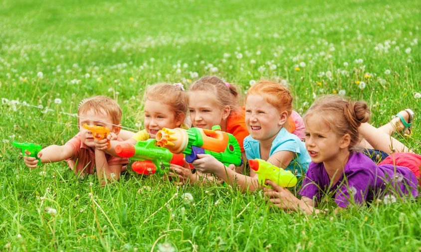 Παιχνίδι με νεροπίστολα - Διασκέδαση και δράση μαζί