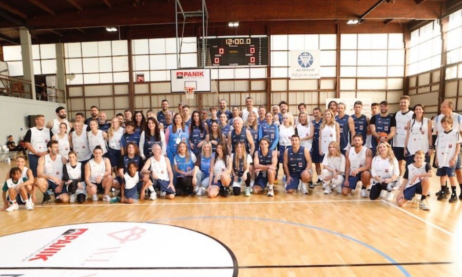 Ένας για όλους και όλοι για την W.I.N. Hellas , δείτε εδώ τον celebrity αγώνα μπάσκετ