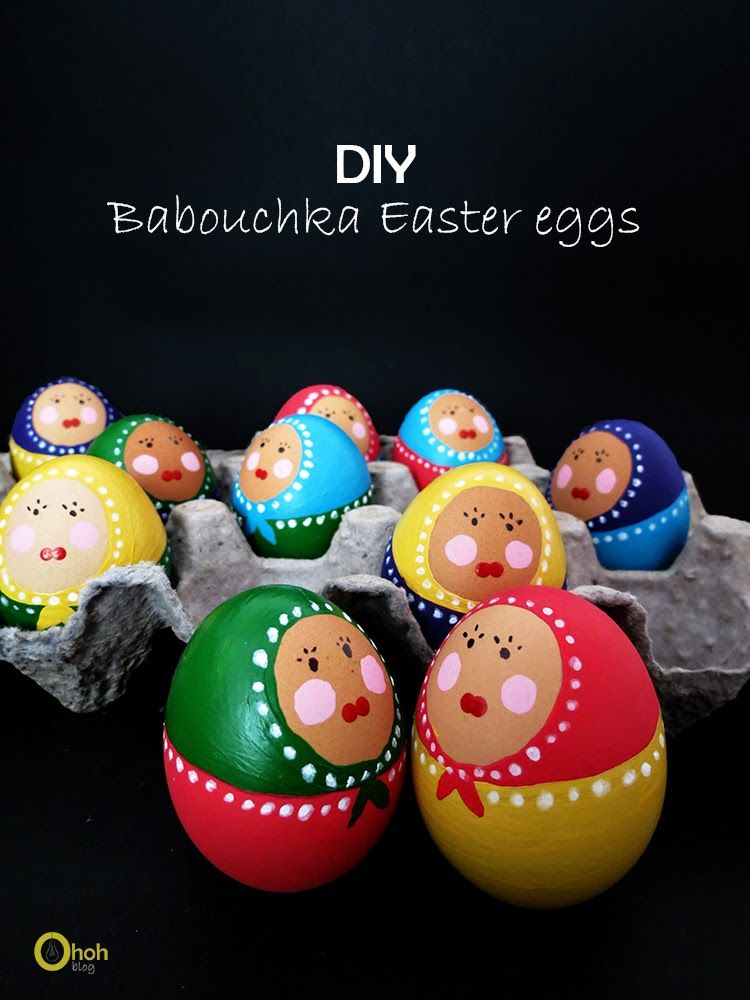 diy babouchka matriochka easter 1 egg