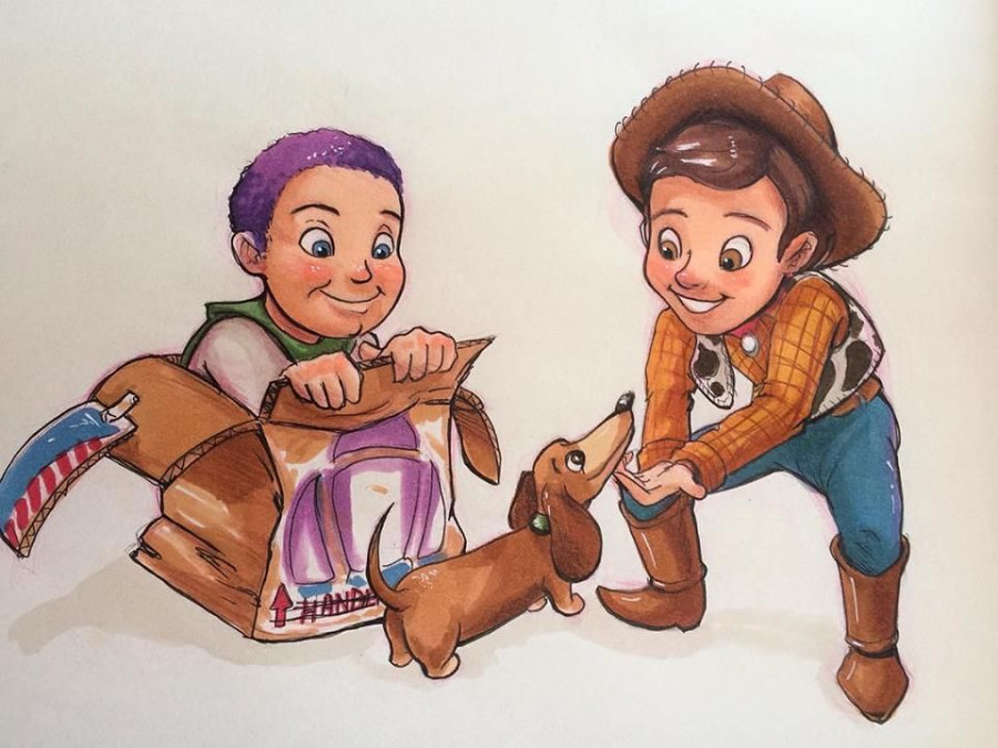 xaraktires disney paidiki ilikia 10