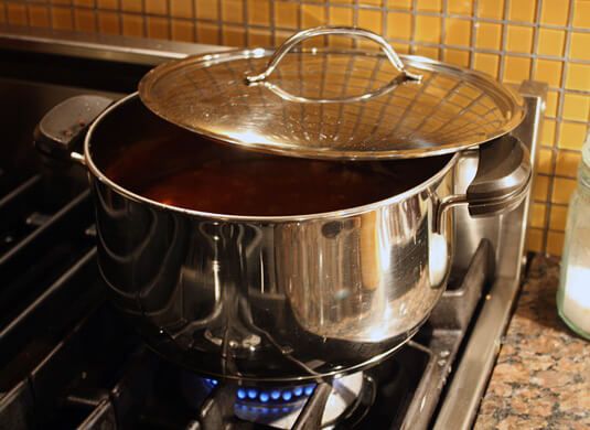 makaronia me aythentiki saltsa mpolonez 5