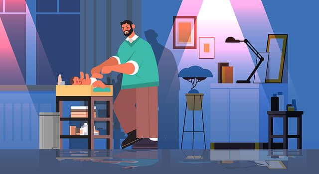 mpampas frontizei to moro ti nixta 1